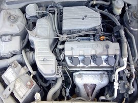2004 HONDA CIVIC, GRAY, LX, 1.7L, AT,  A25079